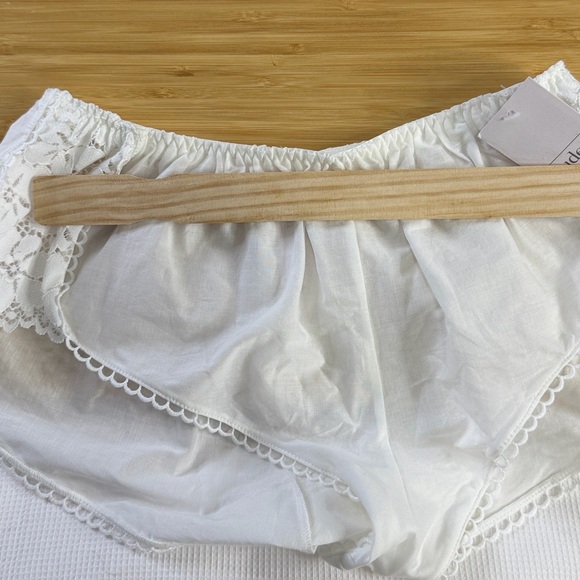 Target Auden White Lace Cotton Lingerie Intimate Woven Bloomers Panti - Picture 9 of 13